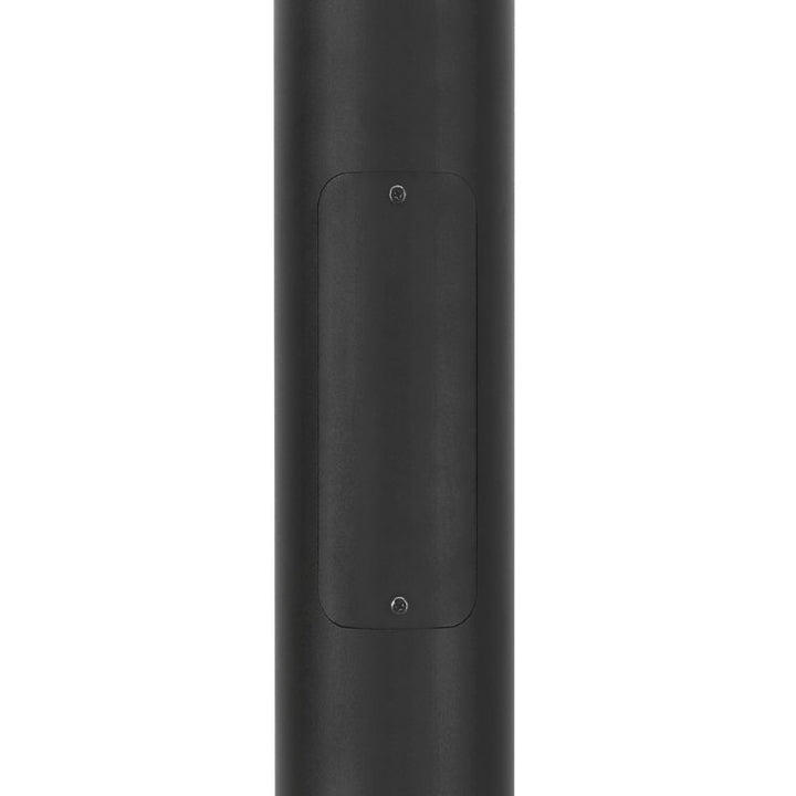 Mât d’Éclairage Public Droit 3m Ø60mm Noir