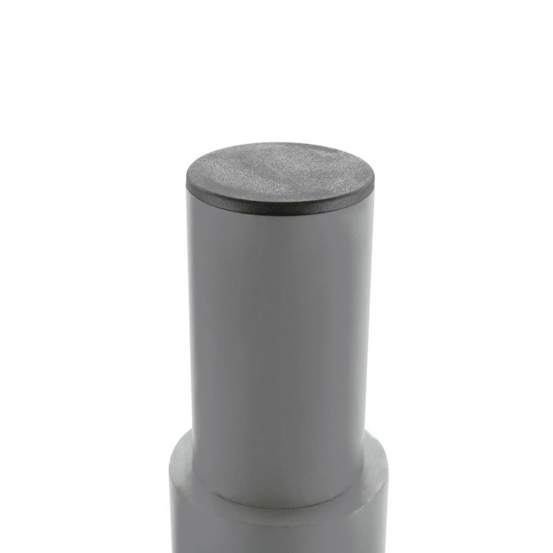 Mât d’Éclairage Public Droit 3m Ø60mm Gris