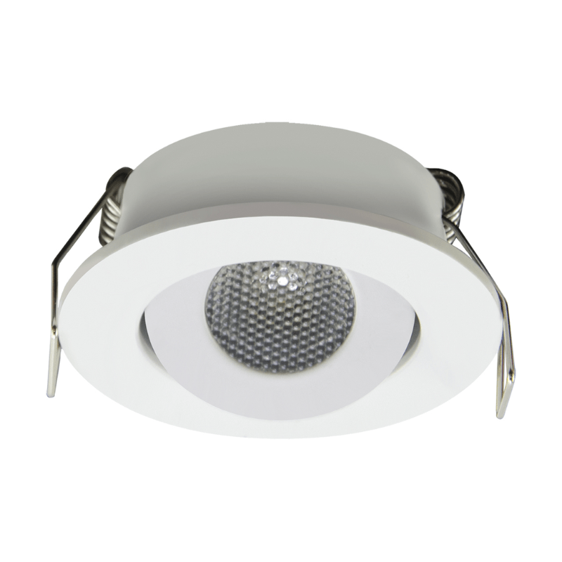 Mini Spot LED Encastrable 1.5W Ø52mm Blanc