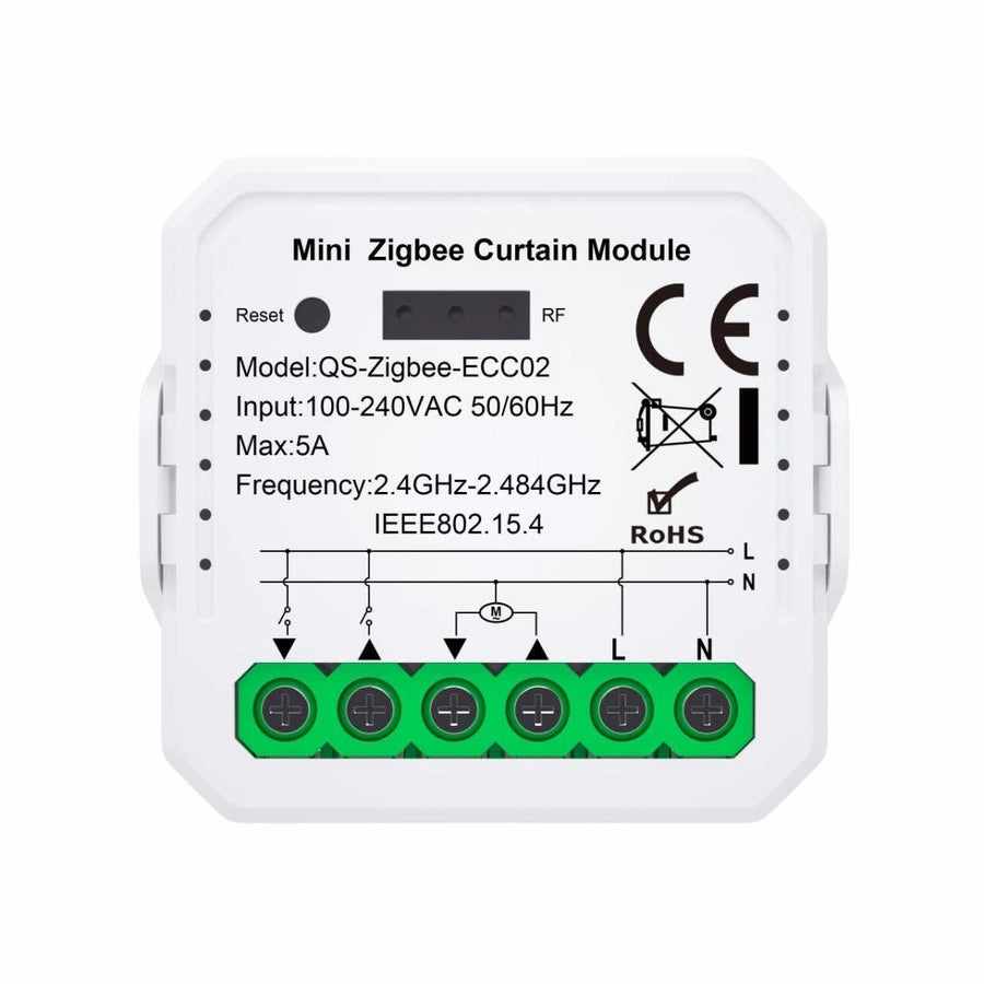 Module Interrupteur pour Volet Roulant Zigbee