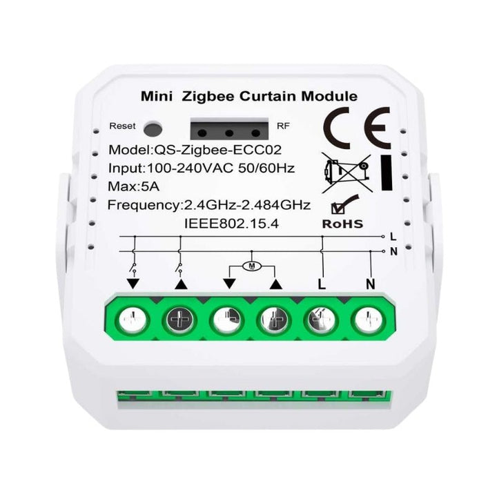 Module Interrupteur pour Volet Roulant Zigbee