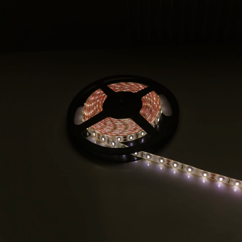 Bandeau LED 12V 5m 5050 60LED/m IP44