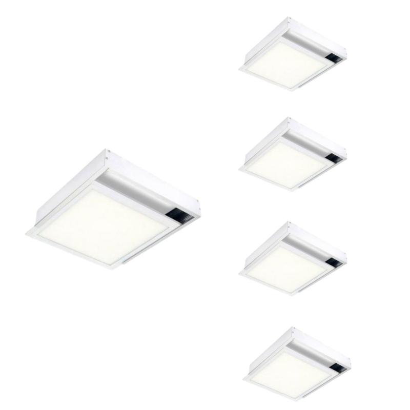 Kit en Saillie pour Dalle LED Slim 30x30 (Pack de 5)