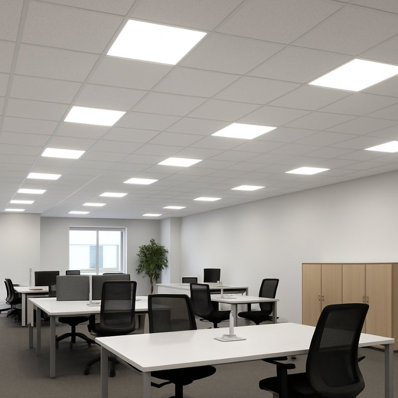Pack of 6 - 40W 60x60cm LED Panel UGR<19