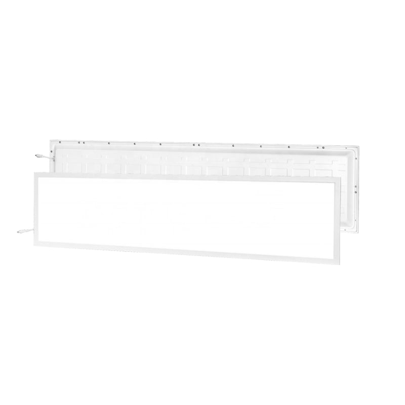 Panneau LED 120x30 40W 120lm/W Flicker Free Contour Blanc (Pack de 6)