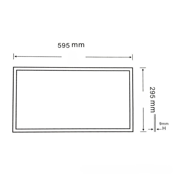 LED-Panel 60x30 36W Weiß