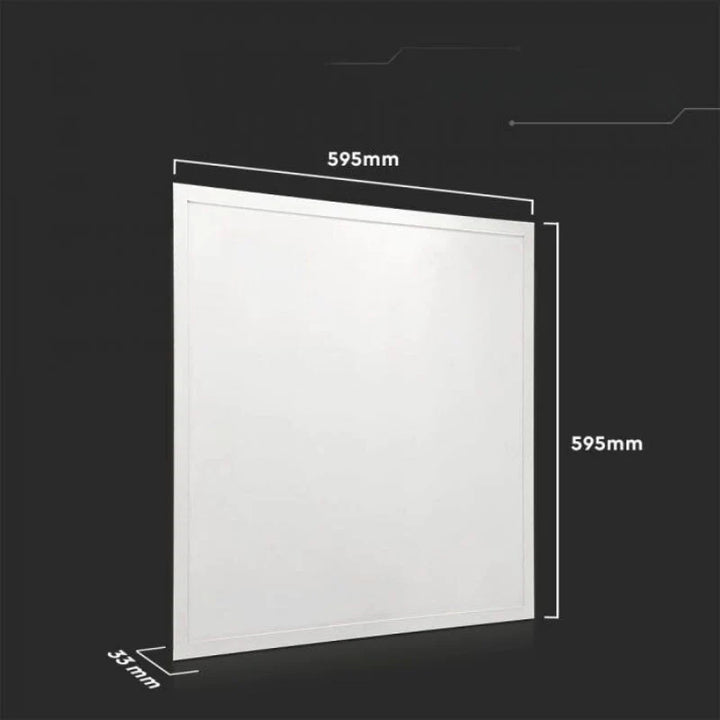 LED-Panel 60 x 60, 36 W, 120 lm/W, WEISS (8 Stück), 5 Jahre Garantie – kein Flimmern