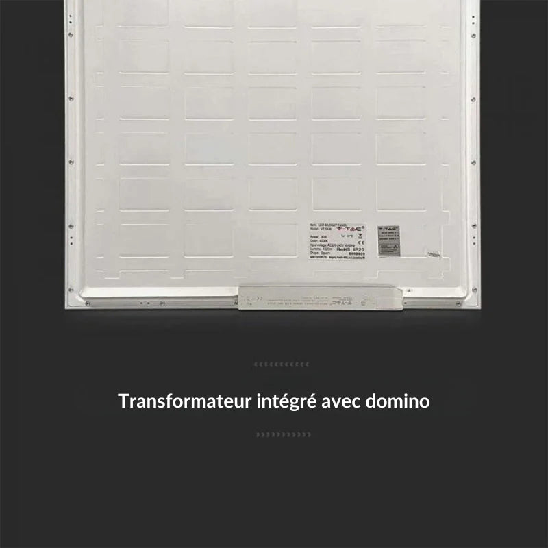 Panneau LED 60x60 36W 120lm/W BLANC (Pack de 8) Garantie 5 Ans - No Flicker