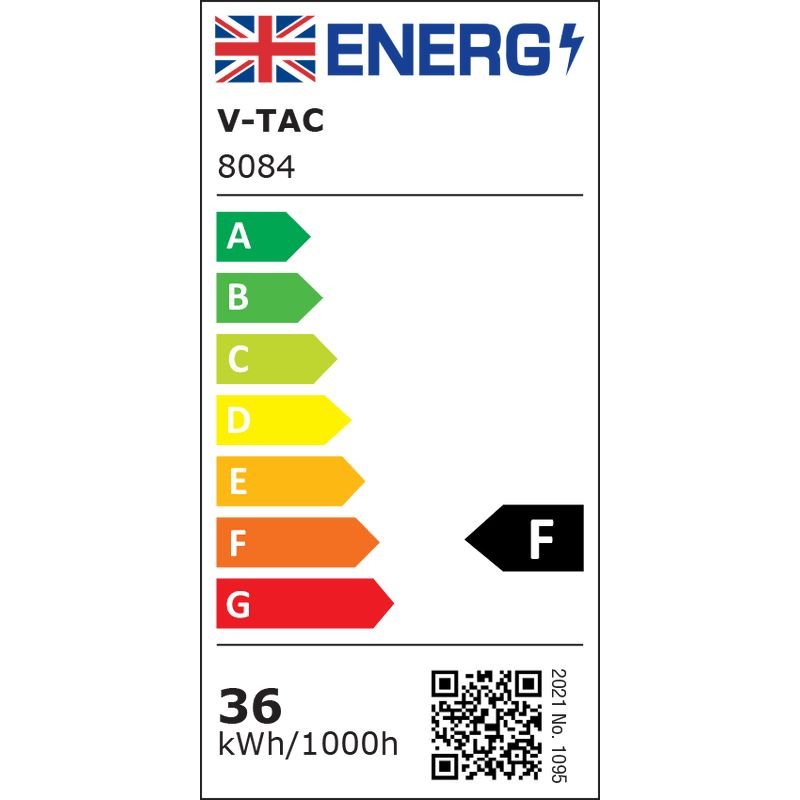 Dalle LED 60x60 Slim 36W Blanc - Pack de 6