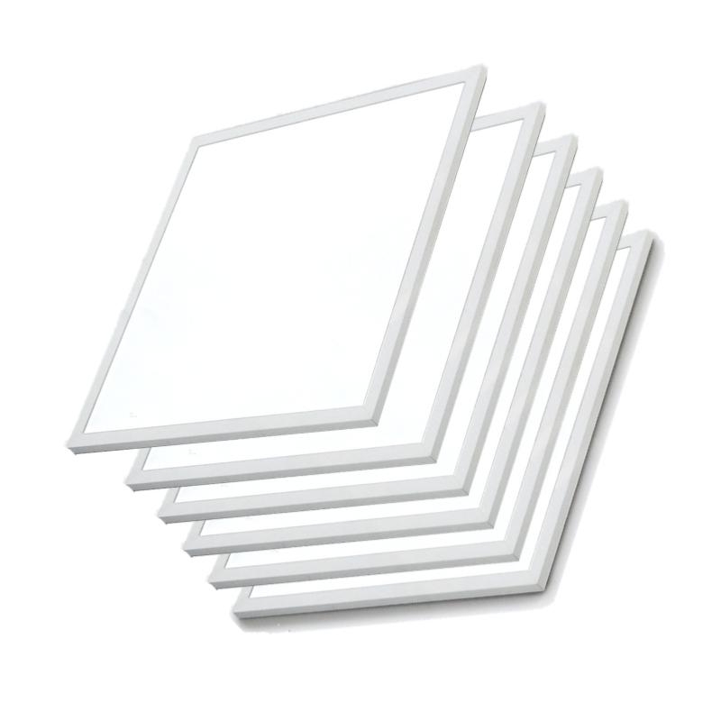 Dalle LED 60x60 Slim 36W Blanc - Pack de 6
