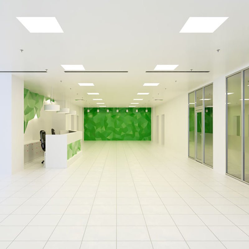 Dalle LED 60x60 Slim 36W Blanc - Pack de 6