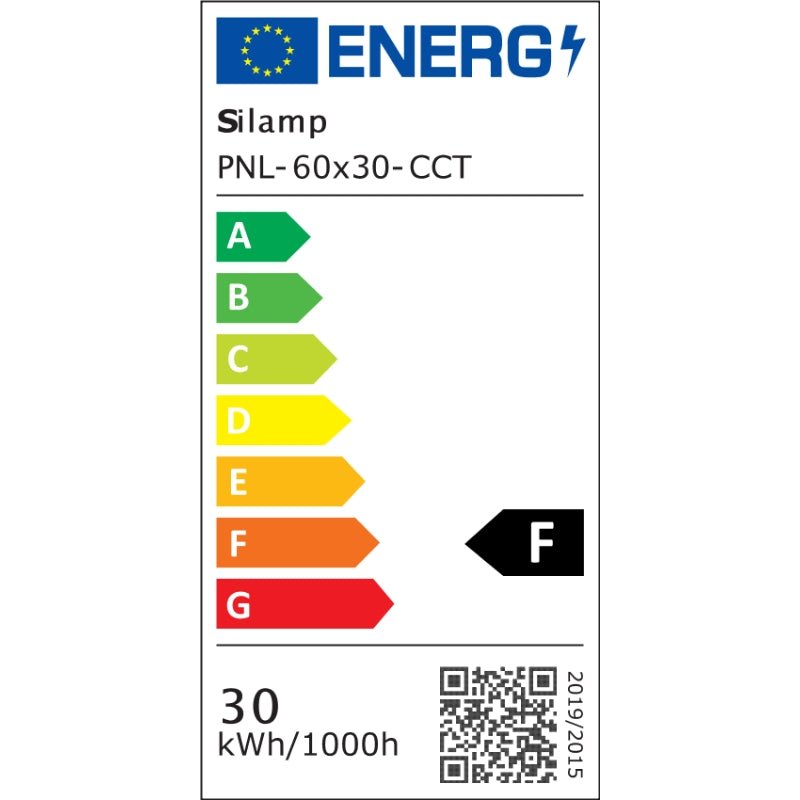 Panneau LED CCT 60x30cm Blanc 30W - Pack de 10