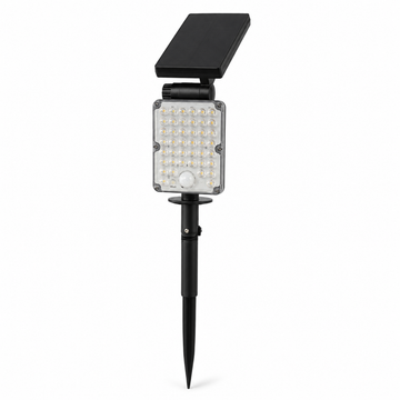 Spot LED Extérieur CCT à Piquer IP65 Solaire 8W 1150lm 144lm/W avec Détecteur