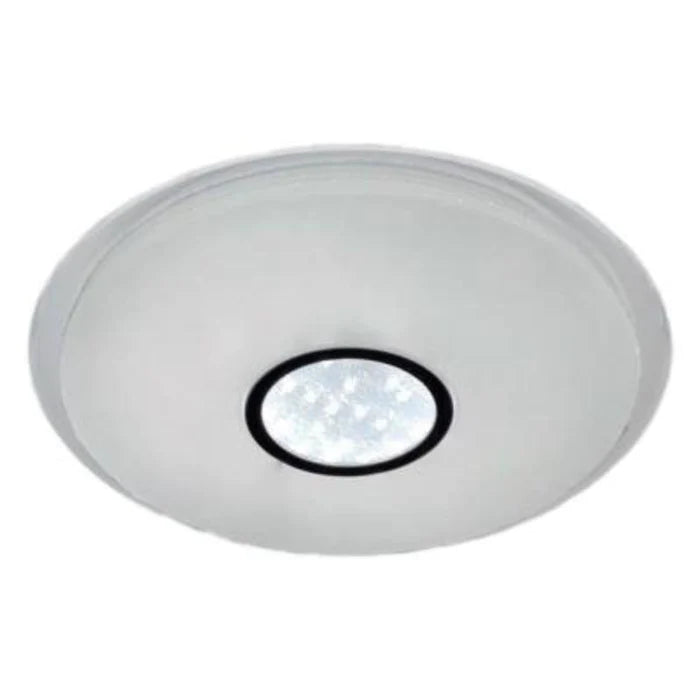 Plafonnier LED Rond à Lumière Variable 40W Blanc Opaque 220V