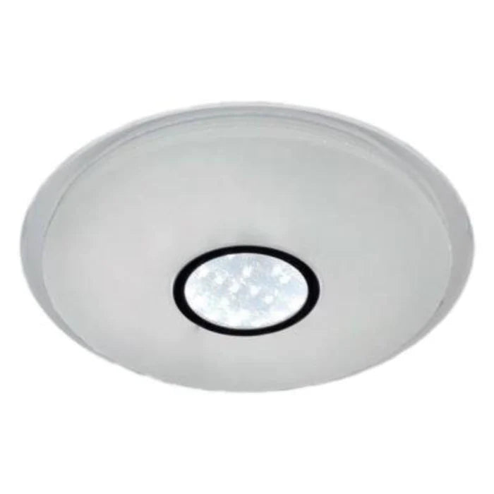 Round LED Ceiling Light with Variable Light 40W Opaque White 220V