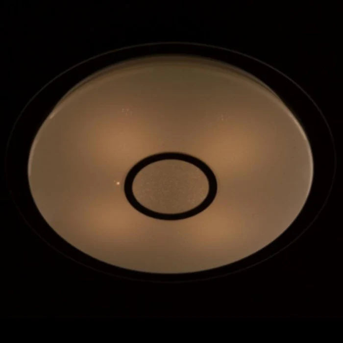 Runde LED-Deckenleuchte mit variablem Licht, 40 W, undurchsichtiges Weiß, 220 V