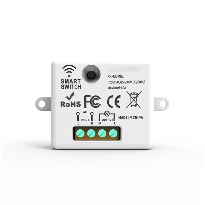 Interrupteur Mural sans Fil Bouton Triple avec 3 Récepteurs 220V 10A