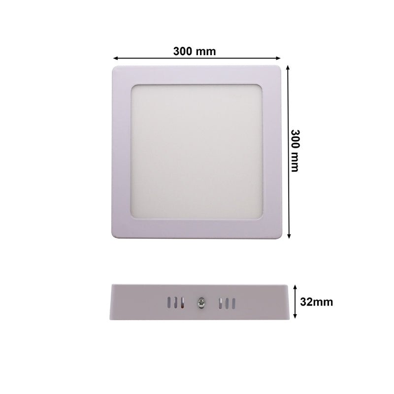 Plafonnier LED Carré 24W BLANC CCT