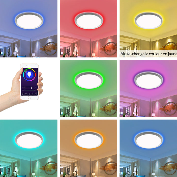 RGBW WiFi RGBW LED -plafondlicht