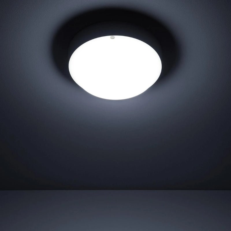 Plafonnier LED Extérieur Rond 15W Blanc IP65 Ø140 mm