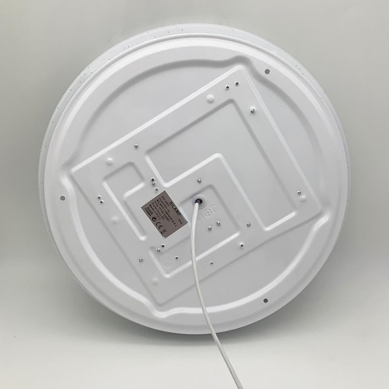 Plafonnier LED Rond Plat 48W Etoilé