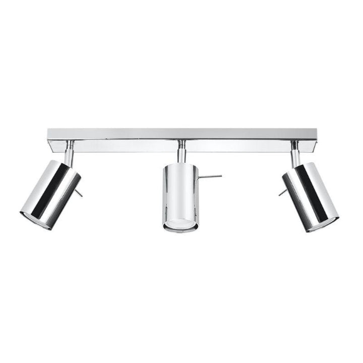 Plafonnier 3 Spots Orientables Métal pour Ampoule GU10