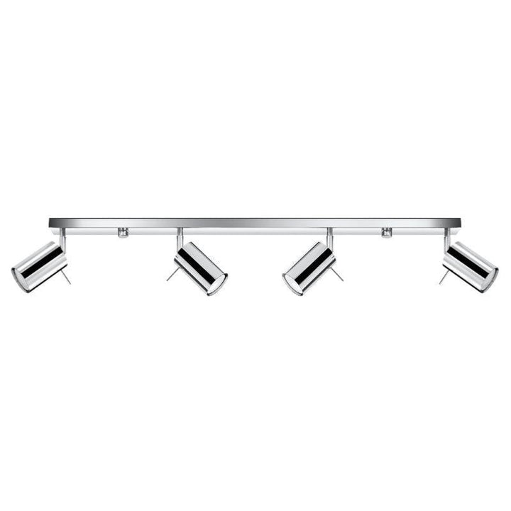 Plafonnier 4 Spots Orientables Métal pour Ampoule GU10