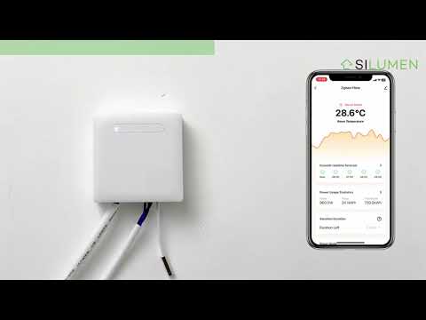 Thermostat Connecté pour Chauffage Électrique avec Technologie Fil Pilote - Zigbee