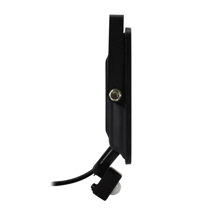 Projecteur LED Détecteur de Mouvement Crépusculaire 50W Extra Plat IP65 NOIR