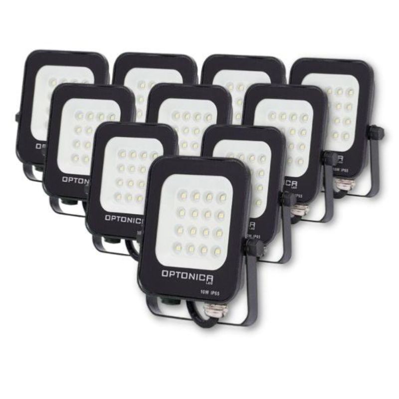 Projecteur LED Extérieur SMD 10W IP65 Noir