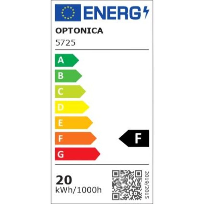 Projecteur LED Extérieur SMD 20W IP65 Noir (Pack de 10)