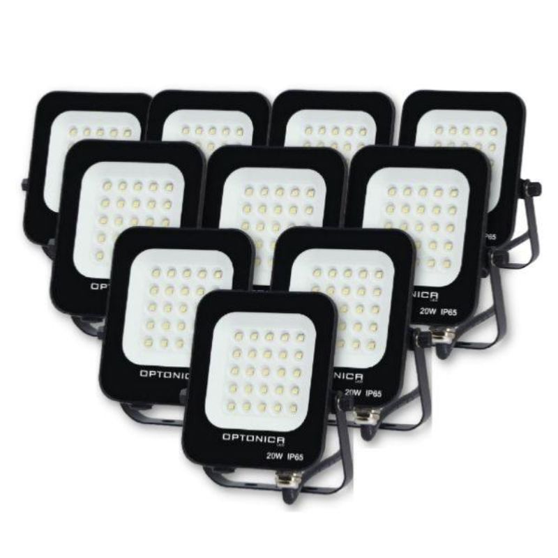 SMD 20W IP65 Black LED Projector