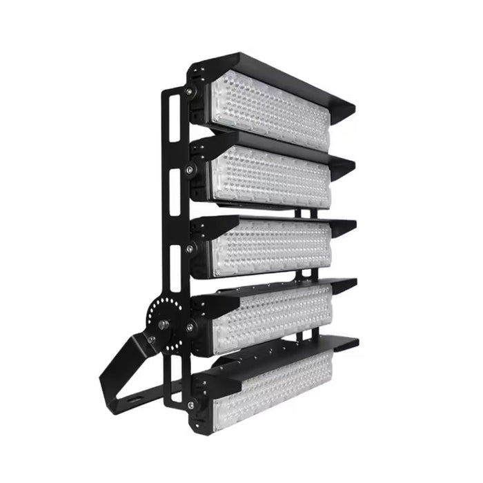 Projecteur LED Puissant Industriel 1250W 170lm/W IP66 Noir Orientable