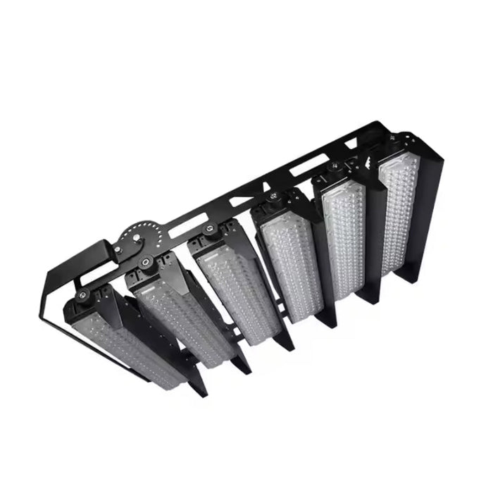 Projecteur LED Puissant Industriel 1500W 170lm/W IP66 Noir Orientable