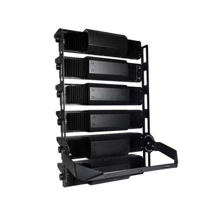 Projecteur LED Puissant Industriel 1500W 170lm/W IP66 Noir Orientable