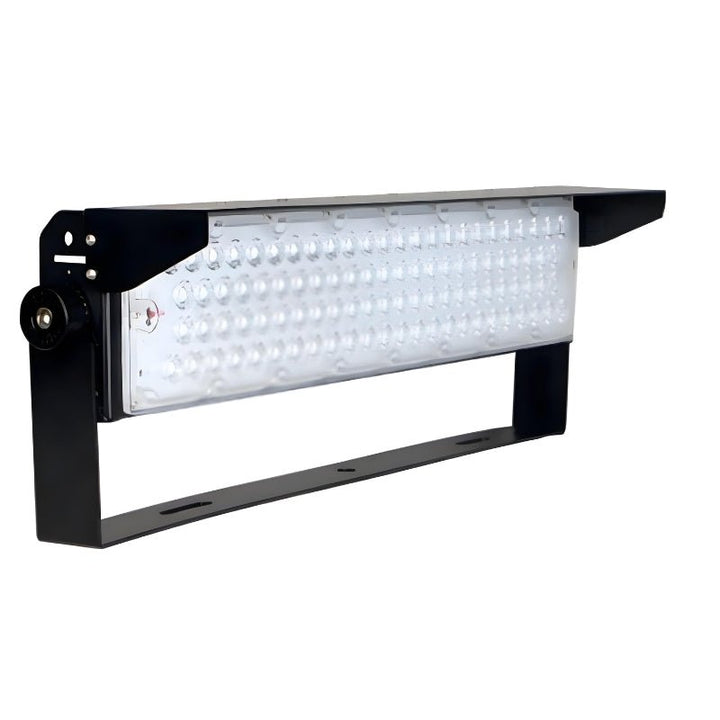 Powerful Industrial LED Floodlight 250W 170lm/W IP66 Black Adjustable