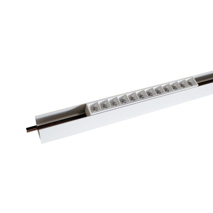 Projecteur LED sur Rail Magnétique 48V DC 12W Blanc Fixe