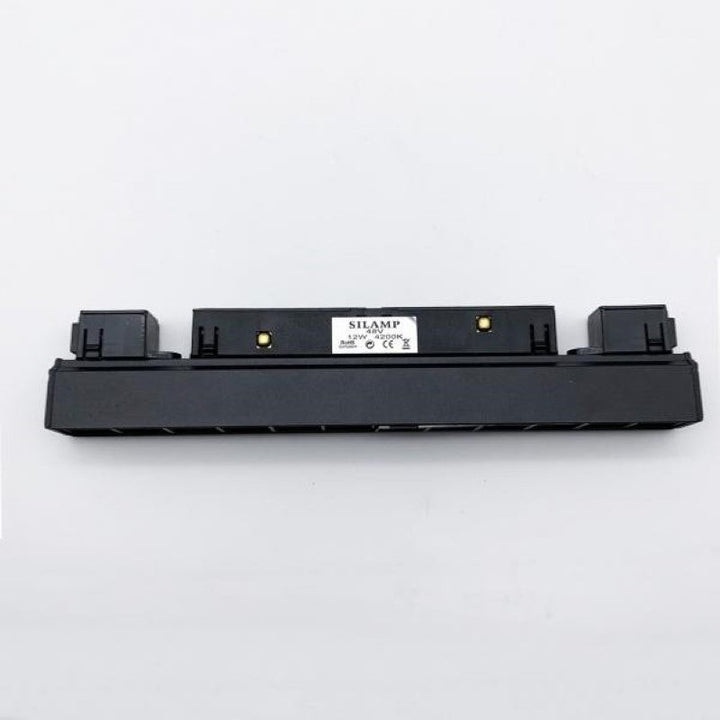 Projecteur LED sur Rail Magnétique 48V DC 12W Noir Fixe