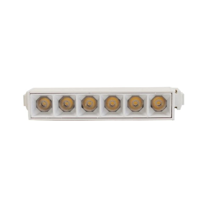 Projecteur LED sur Rail Magnétique 48V DC 6W Fixe Blanc