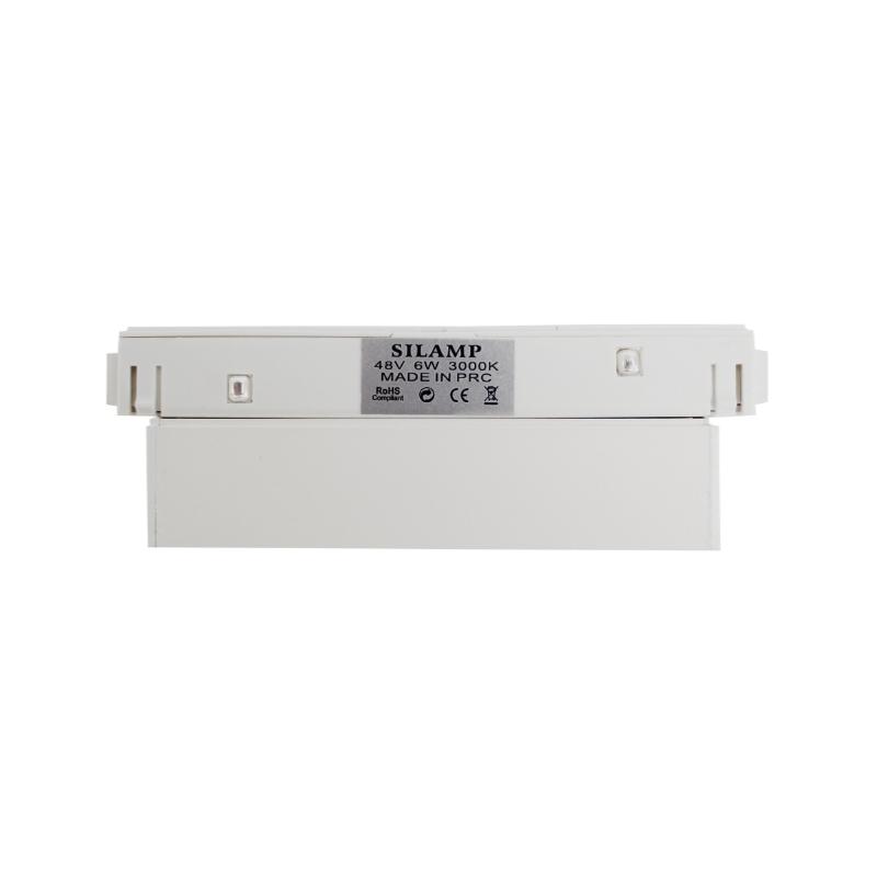 Projecteur LED sur Rail Magnétique 48V DC 6W Fixe Blanc