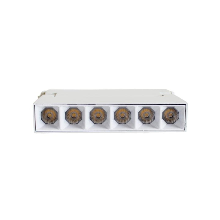 Projecteur LED sur Rail Magnétique 48V DC 6W Orientable Blanc