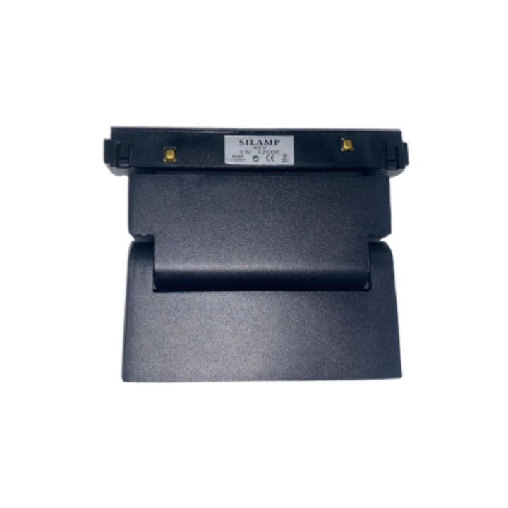 Projecteur LED sur Rail Magnétique 48V DC 6W Orientable Noir