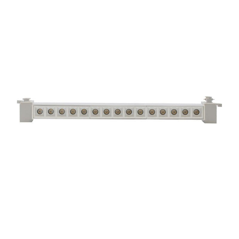 Projecteur Linéaire sur Rail Monophasé 30W 46cm Blanc