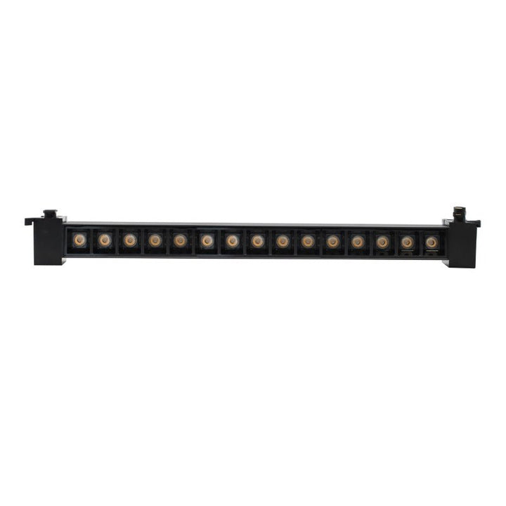Projecteur Linéaire sur Rail Monophasé 30W 46cm Noir