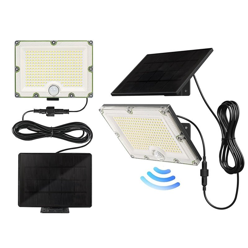 Projecteur Solaire 10W IP65 avec Détecteur de Mouvement PIR