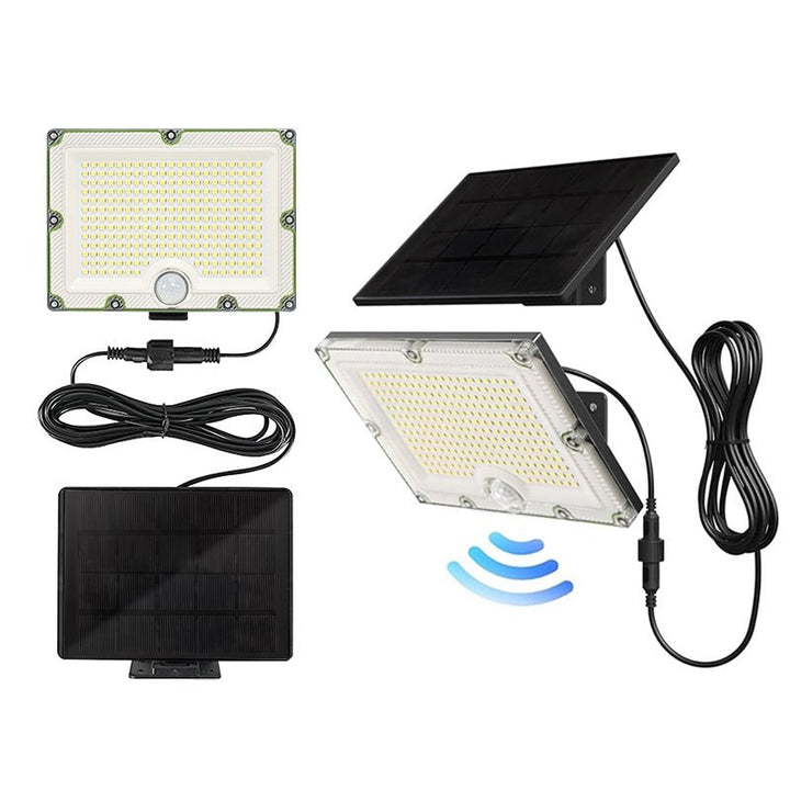 Projecteur Solaire 10W IP65 avec Détecteur de Mouvement PIR