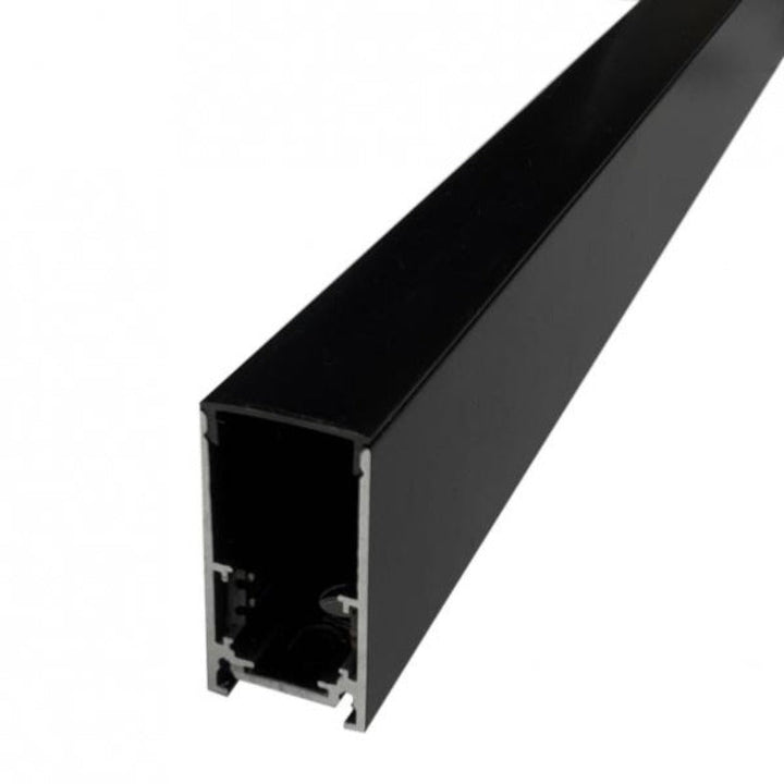 Rail Magnétique en Saillie 48V 1m Noir