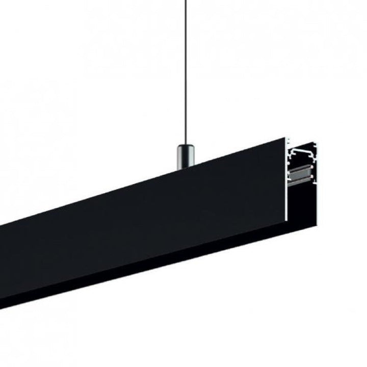 Rail Magnétique en Saillie 48V 2m Noir