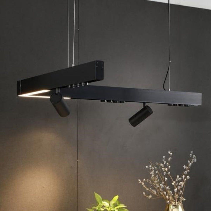 Rail Magnétique en Saillie 48V 2m Noir