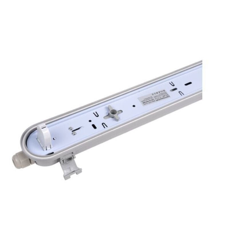 Réglette étanche pour Tube LED T8 IP65 (Boitier vide) (Pack de 8)